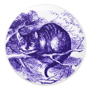 Alice im Wunderland-Cheshire-Katzen-lila Griff