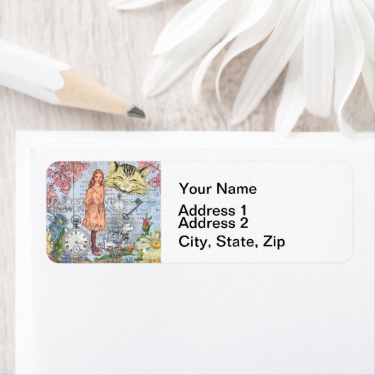 Alice im Wunderland Classic Cheshire Rabbit Alice (Insitu)