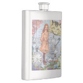 Alice im Wunderland Classic Cheshire Rabbit Alice Flachmann (Rechts)