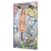 Alice im Wunderland Classic Cheshire Rabbit Alice Klemmbrett (Links)