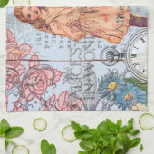 Alice im Wunderland Classic Cheshire Rabbit Alice Küchentuch (Gefaltet)