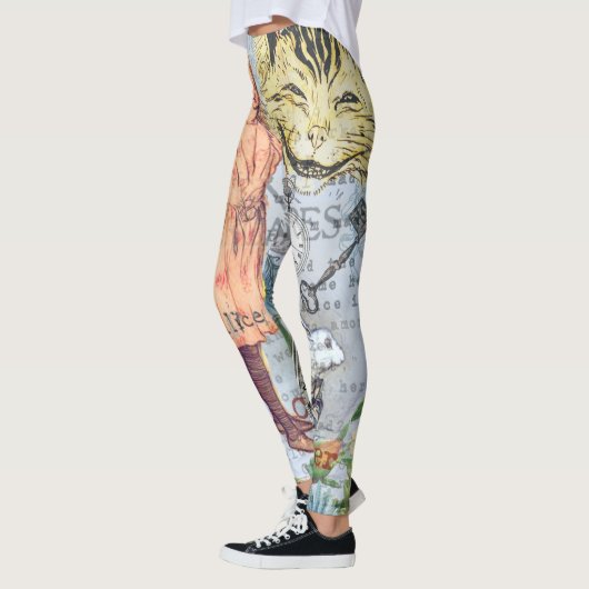 Alice im Wunderland Classic Cheshire Rabbit Alice Leggings (Links)