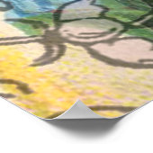 Alice im Wunderland Classic Cheshire Rabbit Alice Poster (Ecke)