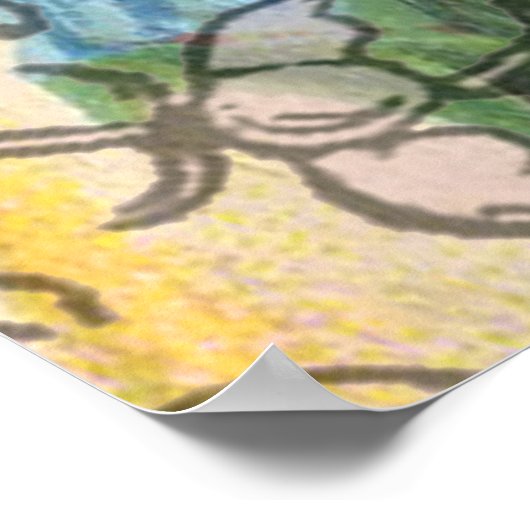 Alice im Wunderland Classic Cheshire Rabbit Alice Poster (Ecke)