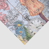 Alice im Wunderland Classic Cheshire Rabbit Alice Seidenpapier (Ausschnitt)