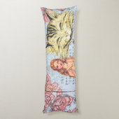 Alice im Wunderland Classic Cheshire Rabbit Alice Seitenschläferkissen (Rückseite (Vertikal))