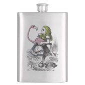 Alice im Wunderland Classic Flask Flachmann (Vorderseite)