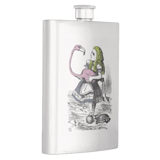 Alice im Wunderland Classic Flask Flachmann (Rechts)