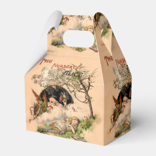 Alice im Wunderland Classic Illustration Geschenkschachtel