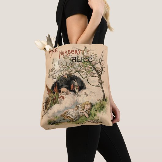 Alice im Wunderland Classic Illustration Tasche (Von Nahem)