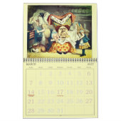 Alice im Wunderland Classic Illustration Vintag Kalender (Mär 2027)