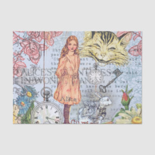 Alice im Wunderland Classic Rackham Seidenpapier