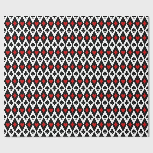 Alice im Wunderland Collage Weihnachtsgeschenk Geschenkpapier (Flach)