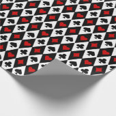 Alice im Wunderland Collage Weihnachtsgeschenk Geschenkpapier (Ecke)