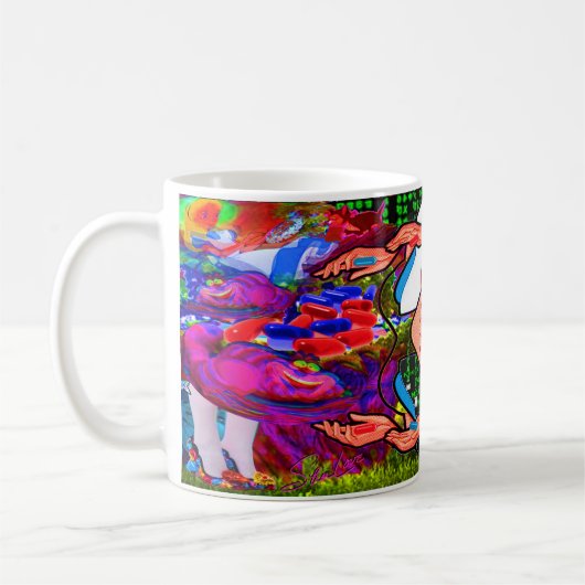 Alice im Wunderland Collector Tasse Quantum (Links)
