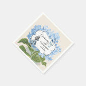 Alice im Wunderland Curiouser Hydrangea Napkins Serviette (Ecke)