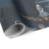 Alice im Wunderland Curiouser Santa Wrapping Geschenkpapier (Rolleneckpunkt)