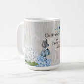 Alice im Wunderland Curiouser Tasse (Vorderseite Links)