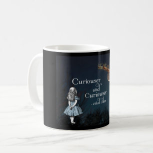 Alice im Wunderland Curiouser Weihnachtsmann Weihn Kaffeetasse