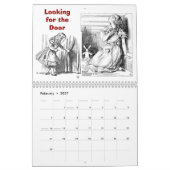 Alice im Wunderland, das Jahr in den Bildern Kalender (Feb 2027)