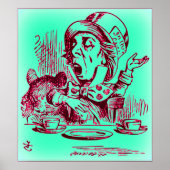Alice im Wunderland - Das Mad Hatter Poster (Vorne)