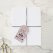 Alice im Wunderland Das Mad Hatter Tee Gastgeschen Geschenkanhänger (Mit Garn)