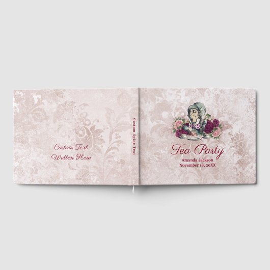 Alice im Wunderland Das Mad Hatter Tee Party Gästebuch (Voll)