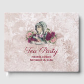 Alice im Wunderland Das Mad Hatter Tee Party Gästebuch (Vorderseite)