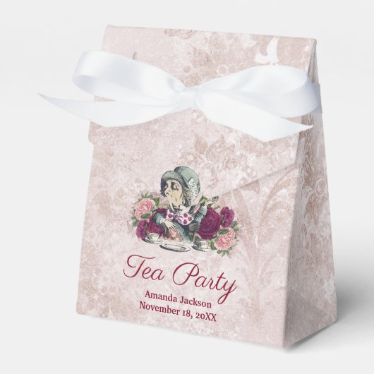 Alice im Wunderland Das Mad Hatter Tee Party Geschenkschachtel (Vorderseite)