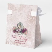 Alice im Wunderland Das Mad Hatter Tee Party Geschenkschachtel (Rückseite)