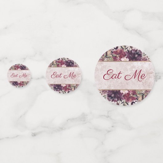 Alice im Wunderland Das Mad Hatter Tee Party Konfetti (Vorderseiten)