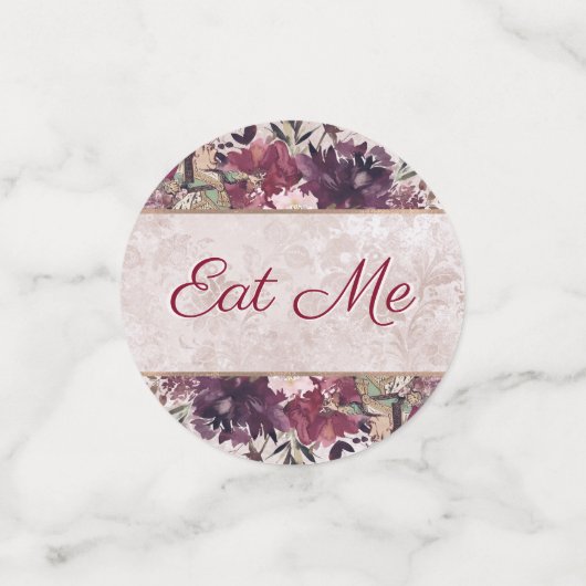 Alice im Wunderland Das Mad Hatter Tee Party Konfetti (Klein Vorderseite)