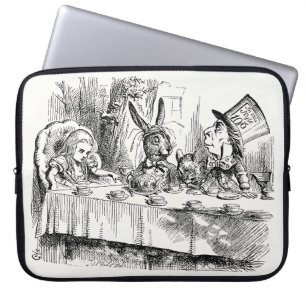 Alice im Wunderland - Das Tea-Party des Mad Hatter Laptopschutzhülle