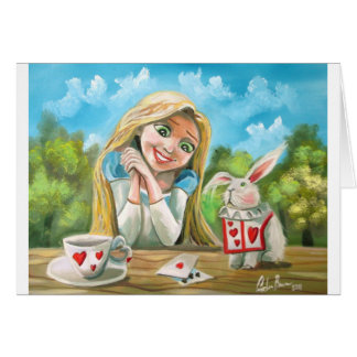 Alice im Wunderland das weiße Kaninchen Gordon