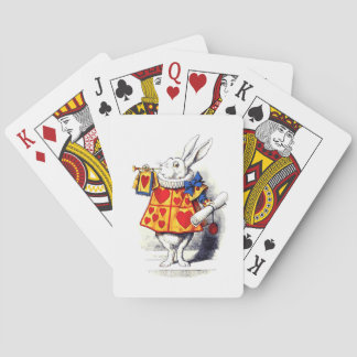 Alice im Wunderland Das weiße Kaninchen von Tennie Spielkarten