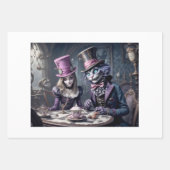 Alice im Wunderland Decoupage Geschenkpapier Set (Vorderseite 2)