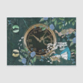 Alice im Wunderland Decoupage Vintag Cheshire Cat Seidenpapier (Vorderseite)