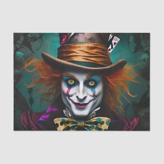 Alice im Wunderland-Dekoupage-Tissue-Papier Seidenpapier (Vorderseite)