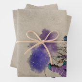 Alice im Wunderland der lila Raupe Geschenkpapier Set (Beispiel)