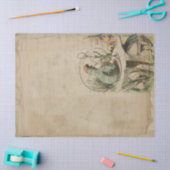 Alice im Wunderland der Vintagen Raupe Seidenpapier (Basteln)