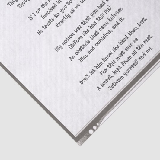 Alice im Wunderland, die das Tarts-Lied gestohlen Seidenpapier (Detail)