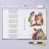 Alice im Wunderland, die das Tarts-Lied gestohlen Seidenpapier (Handwerk)