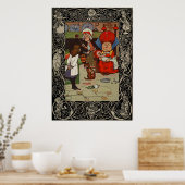Alice im Wunderland, die die Ziele gestohlen hat Poster (Küche)