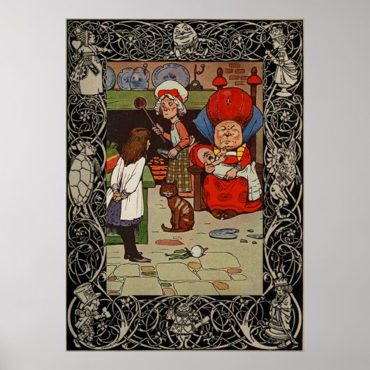 Alice im Wunderland, die die Ziele gestohlen hat Poster (Vorne)