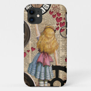 Alice im Wunderland, die in Zeit reist Case-Mate iPhone Hülle