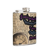 Alice im Wunderland, die in Zeit reist Flachmann (Rechts)