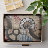 Alice im Wunderland, die in Zeit reist Seidenpapier (Geschenk)