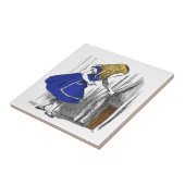 Alice im Wunderland - die kleine Tür Fliese (Seite)