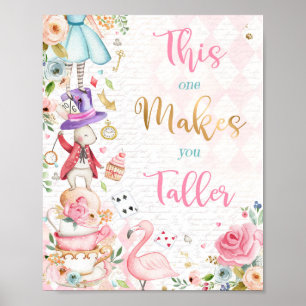 Alice im Wunderland Diese macht das Signal größer Poster