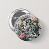 Alice im Wunderland Dodo Klassische Kunstwerke Button (Vorne & Hinten)
